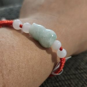 Calabash  red string bracelet